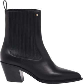 Baldinini Stivale Western in Pelle - - Shoes - Donna - Nero - 38 EU