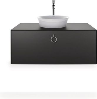 Duravit Duravit - Tulip Blanco, Mueble De Ba&ntilde;o Colgado En La Pared, Ancho