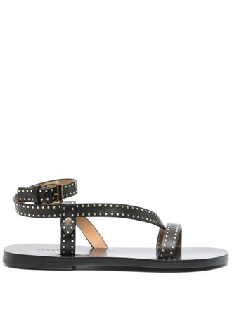 Isabel Marant studded leather sandals - women - Calf Leather/Calf Leather/Calf Leather - 37 - Black