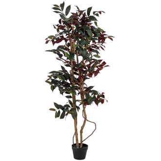 Wanderlust Deco Arbol Decorativo Artificial De 500 Hojas Verde 70x70x160