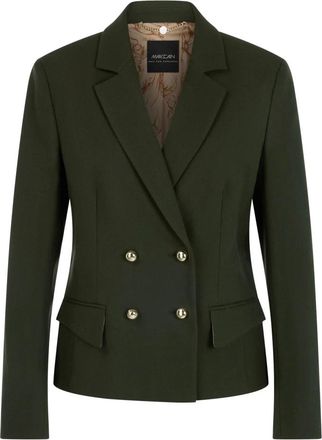 Marc Cain Blazer entallado de doble botonadura - Jackets - Mujer - Verde - L
