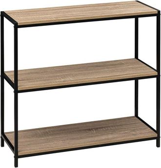 5five Simply Smart Consola aliaj de 3 niveles en efecto roble natural - 5five