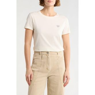 Boss Orange by Hugo Boss Crystal Cotton T-Shirt in Opn White at Nordstrom Rack, Size X-Large