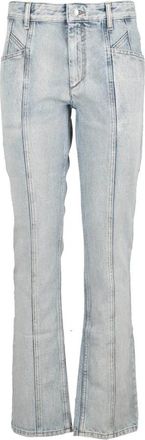 Isabel Marant Laora Flared Jeans - Dames - Flared Jeans - Blauw - 2XS - Katoen - Jeans