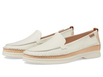 Pikolinos Gandia W2Y-3802C1 Womens Flat Shoes Nata : EU 41 (US Womens 10.5-11) B - Medium, Leather/Rubber