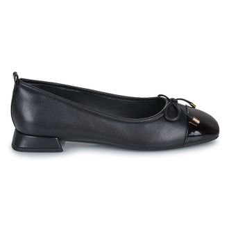 Clarks Ubree15 Poppy Leather Womens Slip On Shoes - Black Combi - Size:UK 4.5