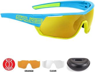 Salice 016 RW 054 CL OR Mens Sunglasses Blue Size 134