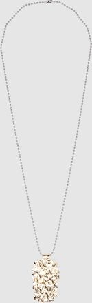 Isabel Marant Sautoir Long Necklace Silver/Dor&eacute;