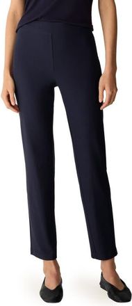 Eileen Fisher Slim Ankle Pants in Ink at Nordstrom, Size Xx-Small