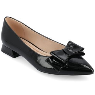 Journee Collection Women & apos;s Ophelia Medium and Wide Width Dress Flats