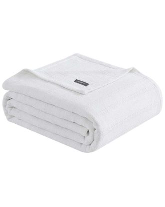 Eddie Bauer Variegated Weave Stripe Striped Blanket