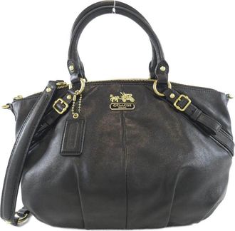 Coach Leather Shoulder Bag