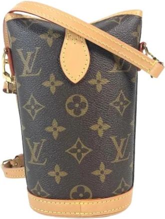 Louis Vuitton Pre-owned Pochette Schoudertas - Dames - Vintage Schoudertas - Bruin - ONE Size - Vintage