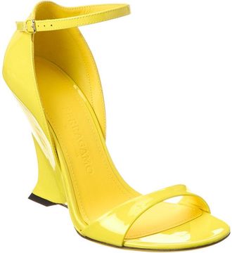 Ferragamo Ferragamo Vidette Patent Sandal