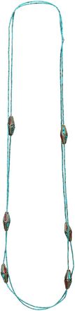 Hakimy Jewelry And Gems Sautoir Duo Turquoise
