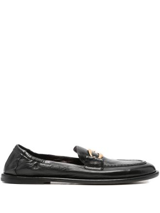 Pomme D'Or Mia loafers - women - Leather/Leather/Leather - 40 - Black