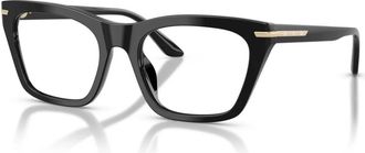 Emporio Armani Cat eye Zonnebril - Dames - Brillen - Zwart - 53 MM - Accessoires