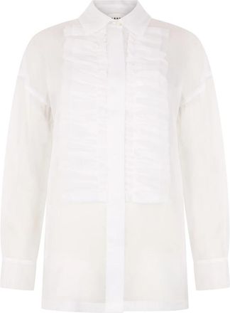 P.A.R.O.S.H. Blouses & Shirts - Dames - Overhemden - Wit - M - Overhemden