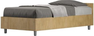 Les Tendances Les Tendances - Letto Singolo - nuamo - Dimensione Rete: 80x200 - Colore: Quercia Natura - Tipologia Letto: Con Rete