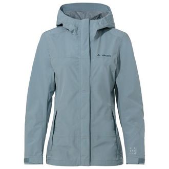 Vaude Neyland 2.5L Jacket Regenjacke f&uuml;r Damen | t&uuml;rkis/grau