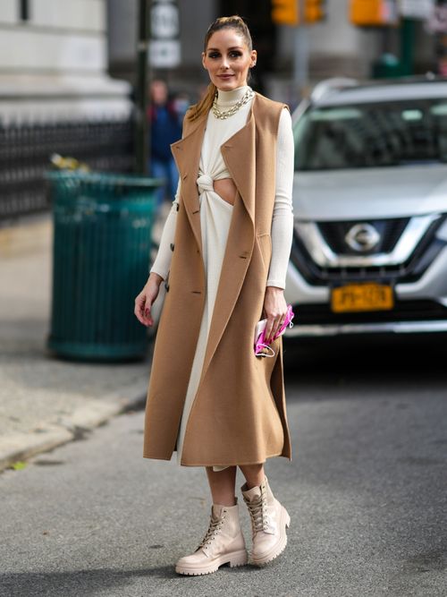 5 Olivia Palermo approved ways to style your combat boots Stylight