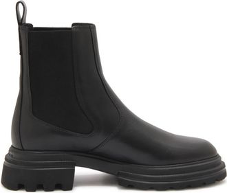 Hogan Chelsea Boots - Dames - Chelseaboots - Zwart - 38 EU - Leer - Schoenen