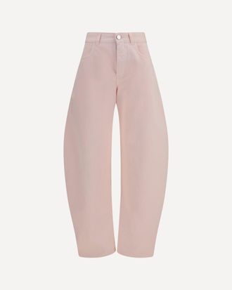 Alaia Barrel Jeans Female 34
