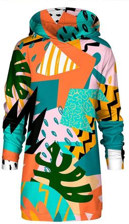Mr. Gugu & Miss Go Tropical Abstract Oversize hoodiejurk