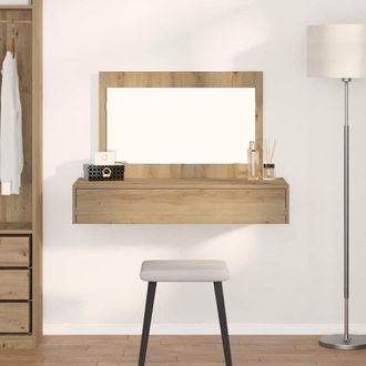 vidaXL Tavolo Da Trucco Marrone 100 X 40 X 70 Cm Legno Multistrato - Vidaxl