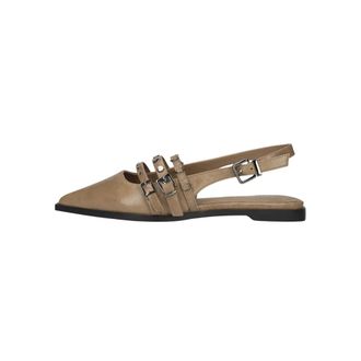 Notre-V Slingback - Dames - Schoenen - Bruin - Maat: 42 EU Su&egrave;de