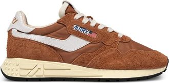 Autry Sneakers con inserti in pelle scamosciata - Marrone