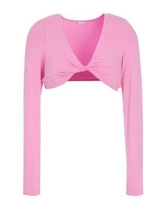 8 by YOOX VISCOSE JERSEY FRONT TWIST TOP
