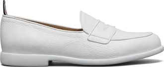 Thom Browne Varsity loafers - women - Rubber/Deer Skin/Calf Leather - 37.5 - White