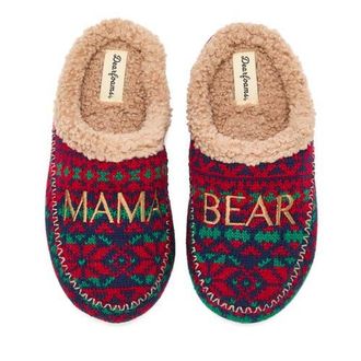 Dearfoams Mama Bear Clog Slipper in Fairisle at Nordstrom, Size X-Large M