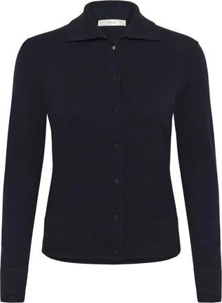 Inwear Mikoiw Core Cardigan - Dames - Vesten - Blauw - 3XL - Polyester - Truien & Vesten