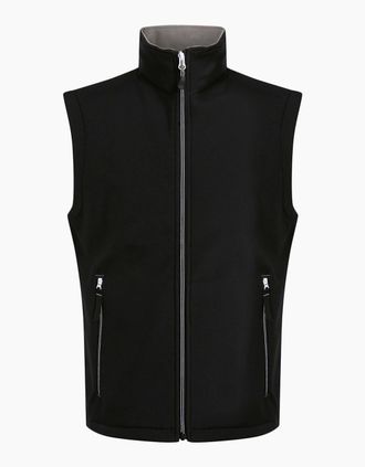 Regatta Mens Regatta Professional Mens Softshell 2 Layer Body Warmer - Black - Size: 44/Regular