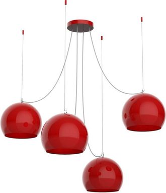 Lumicom Joe L&aacute;mpara De Techo X4 Monocolor Brillo