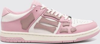Amiri Sneakers basse Skel in pelle bicolore con punta traforata e caviglia imbottita
