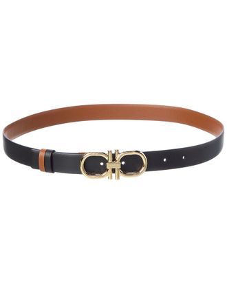 Ferragamo Gancini Reversible Leather Belt