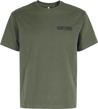 Sunflower Essenti&euml;le T-shirt voor dagelijks gebruik - Heren - T-shirts - Groen - M - Katoen - Tops