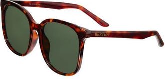 Bertha Sunglasses Avery Polarized Sunglasses in Tortoise/forest Green at Nordstrom