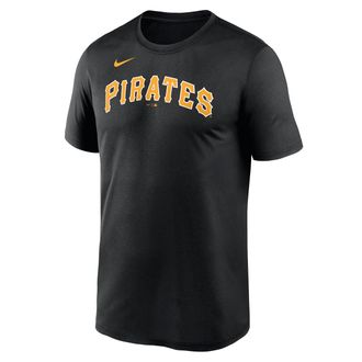 Nike Roberto Clemente Pittsburgh Pirates Legend Home Nike Mens Dri-FIT MLB T-Shirt in Black | NKGK00AQBT-J0G