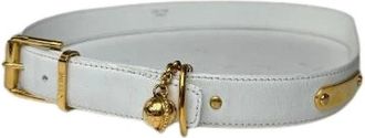 Celine Pre-owned Vintage Belt - Dames - Vintage Accessoires - Wit - ONE Size - Leer - Vintage