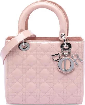 Dior Pre-owned Dior Medium Patent Cannage Lady Ladies G87UK99T0WT4PU7D