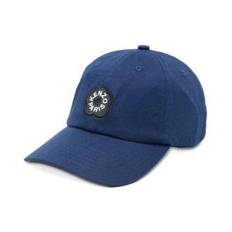 Kenzo Caps, male, Blue, Size: ONE SIZE Logo Patch Hat