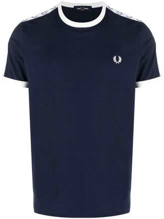 Fred Perry taped ringer T-Shirt - Blue