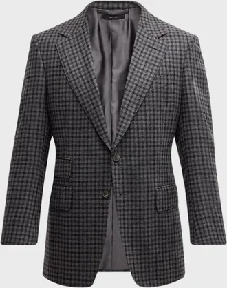 Tom Ford Men & apos;s Damier Shelton Sport Coat