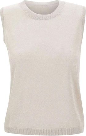 Gran Sasso Tops, Dames, Beige, S, Top