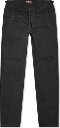 maharishi Aangepaste broek - Heren - Regular Fit Jeans - Zwart - S - Katoen - Jeans