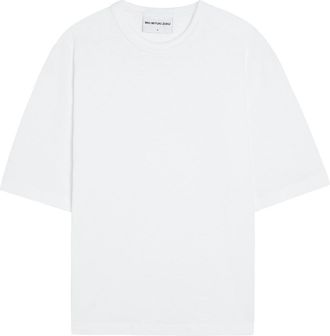 Mki Miyuki Zoku Slub Cotton T-shirt - White - XL